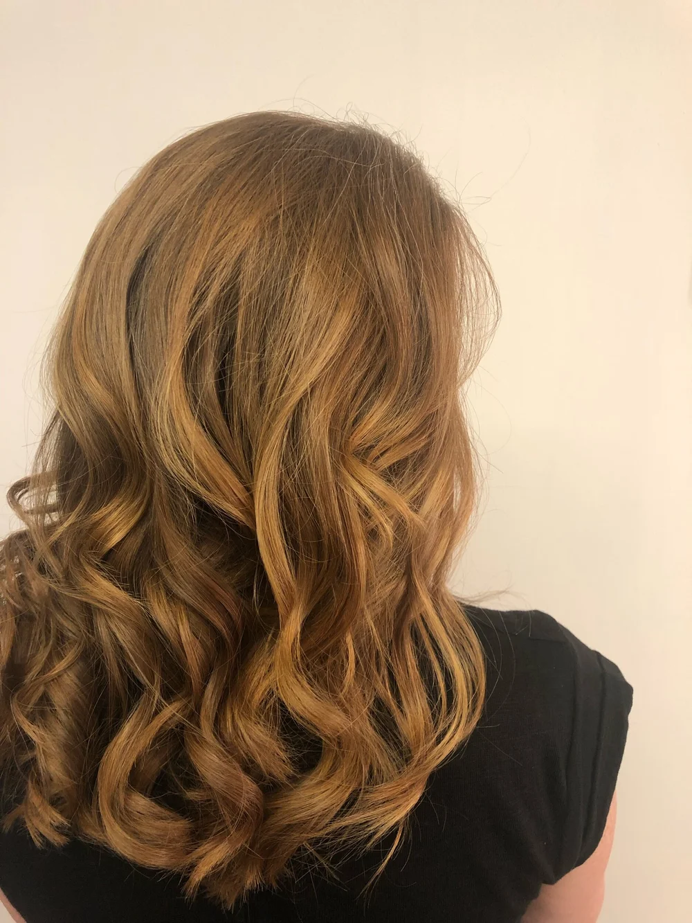 Short, tousled crop.