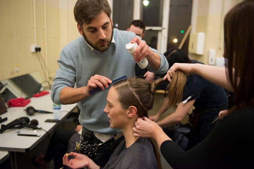 Creative storyboard elements on desk